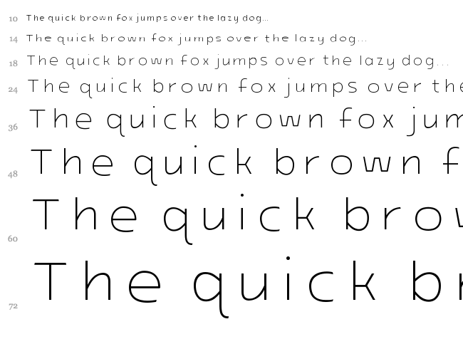 ARB-218 Big&Blunt font waterfall